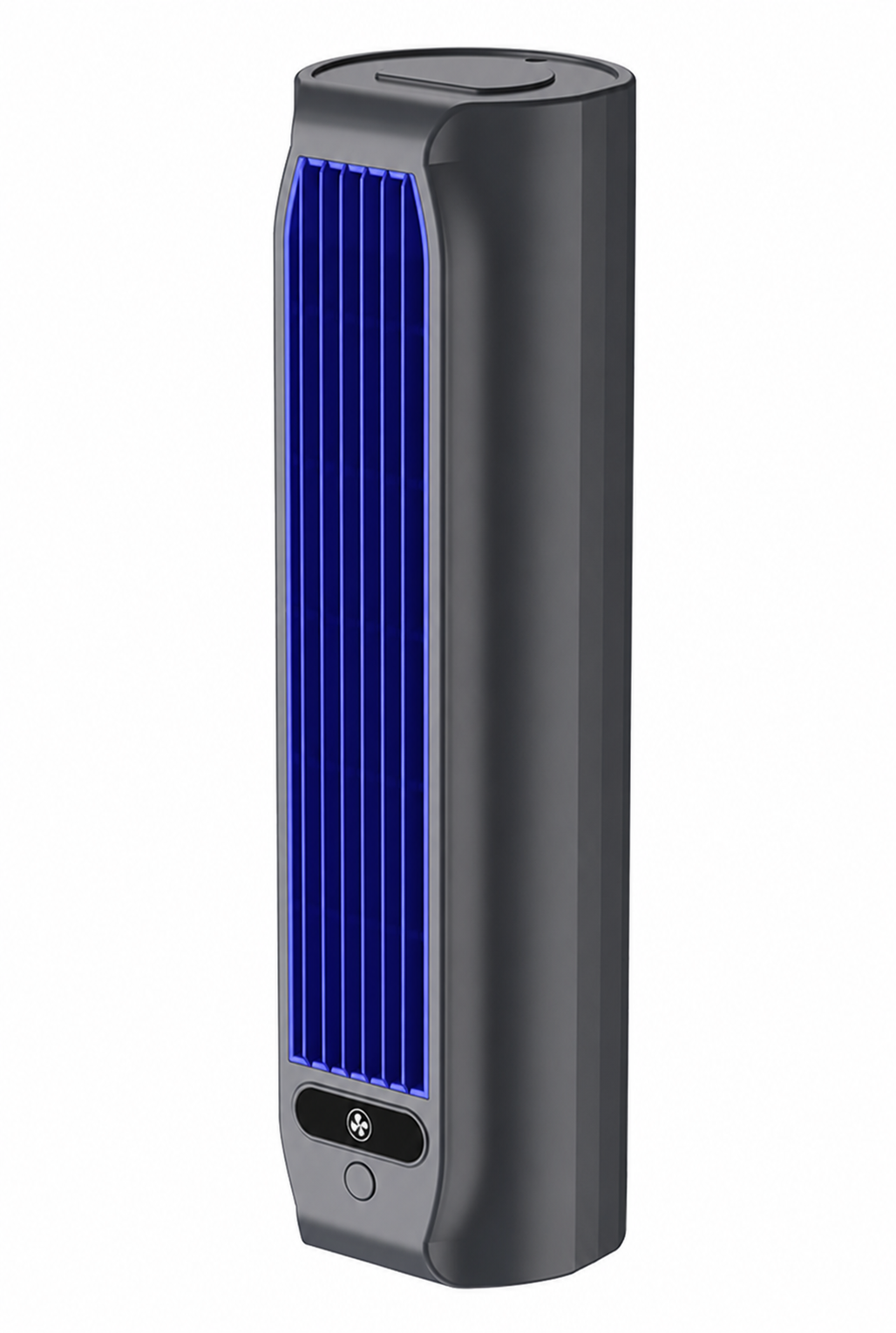 Ventilador enfriador de aire personal recargable con montaje en pared y 12 horas de batería para escritorio, oficina, dormitorio y uso doméstico