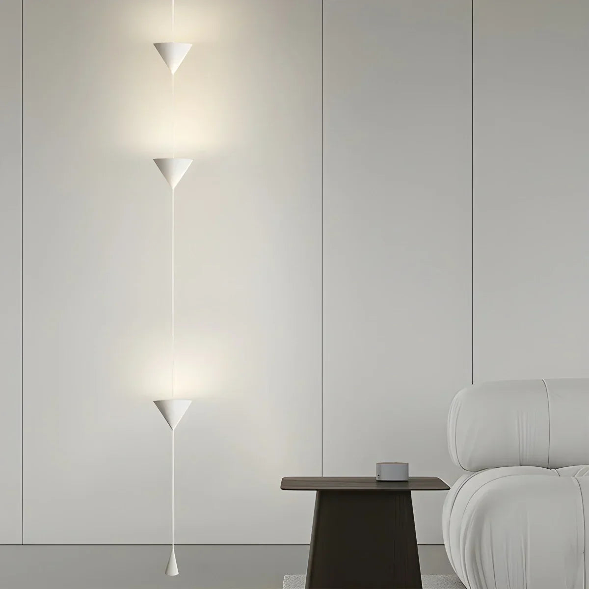 Adjustable Height Pole Light Iron & Acrylic LED Up to 11.5 Feet for Bedroom Living Room Modern Home Office Minimal Vertical Standing Accent | Thomler