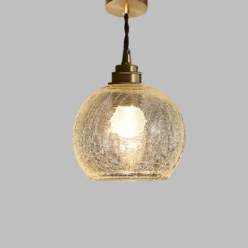 Clear Glass Hanging Lamp E27 Socket 6 in Diameter Scandinavian Style for Dining Room Kitchen Island Over Table Adjustable Cord Modern Minima | Thomler