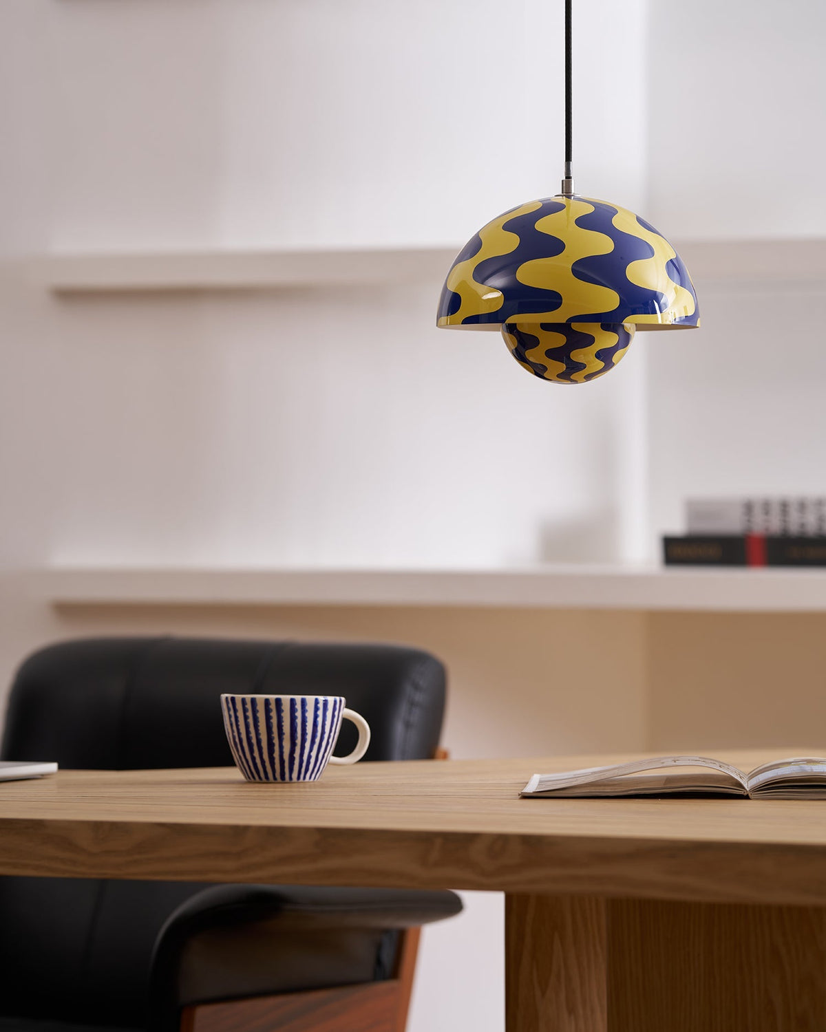 Geometric Aluminum Hanging Fixture 9 Inch Matte Modern Overhead Illumination for Kitchen Dining Room Entry | Thomler