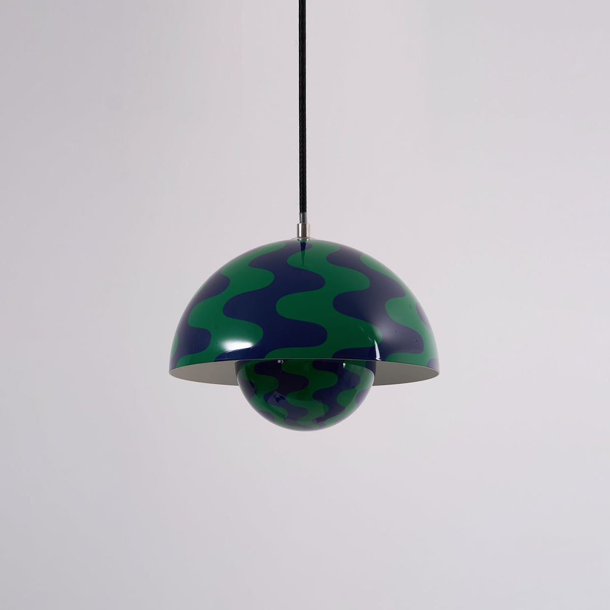 Geometric Aluminum Hanging Fixture 9 Inch Matte Modern Overhead Illumination for Kitchen Dining Room Entry | Thomler