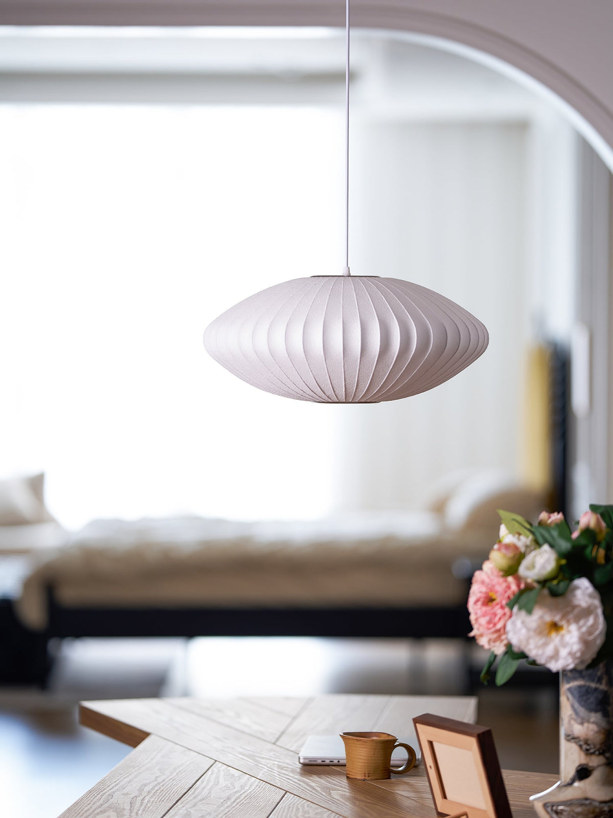 Stalen draadgaas plafondlamp 20 inch wit voor kookeiland eetkamer moderne hanglamp verstelbaar snoer E26 fitting