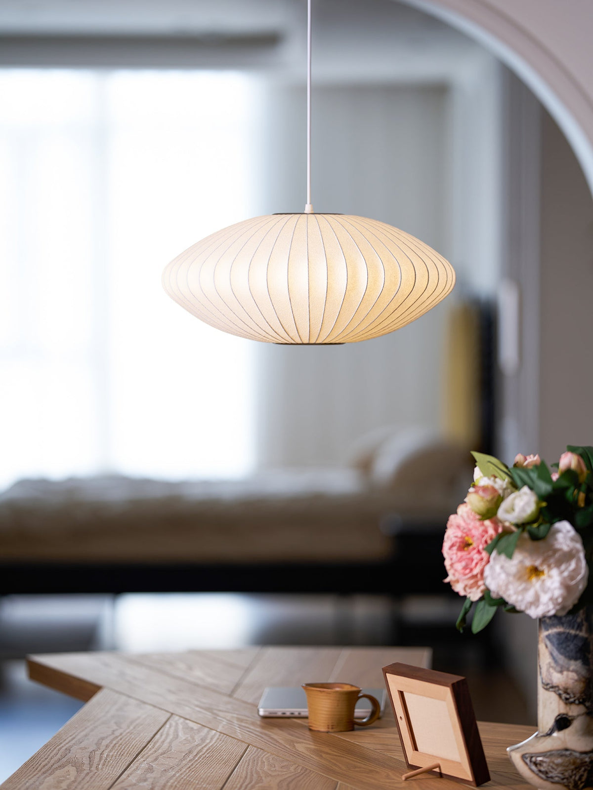 Stalen draadgaas plafondlamp 20 inch wit voor kookeiland eetkamer moderne hanglamp verstelbaar snoer E26 fitting