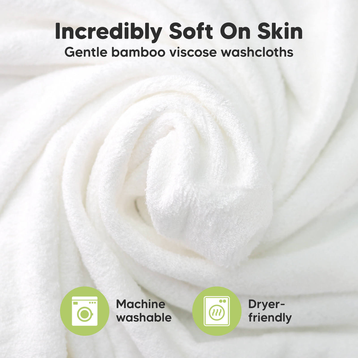 Deluxe Bamboo Baby Washcloths