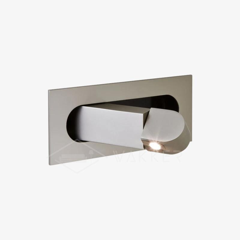 Aplique de pared LED giratorio con interruptor de botón para lectura nocturna enfocada en espacios compactos | Thomler