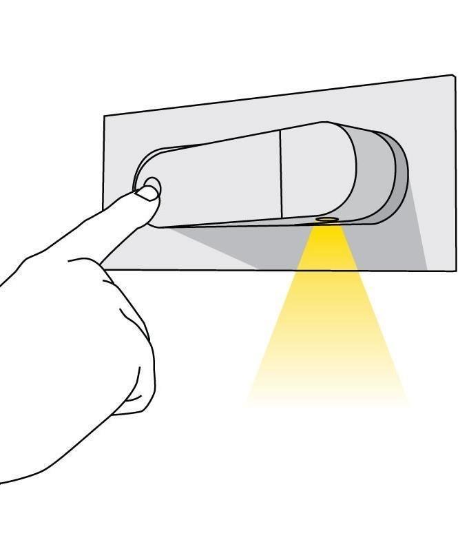Aplique de pared LED giratorio con interruptor de botón para lectura nocturna enfocada en espacios compactos | Thomler