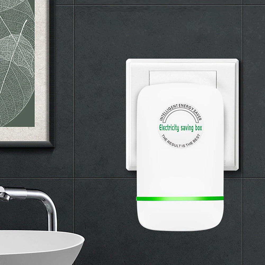 Elektrische stroomstabilisator met voltage-optimalisatie voor een bereik van 50 vierkante meter