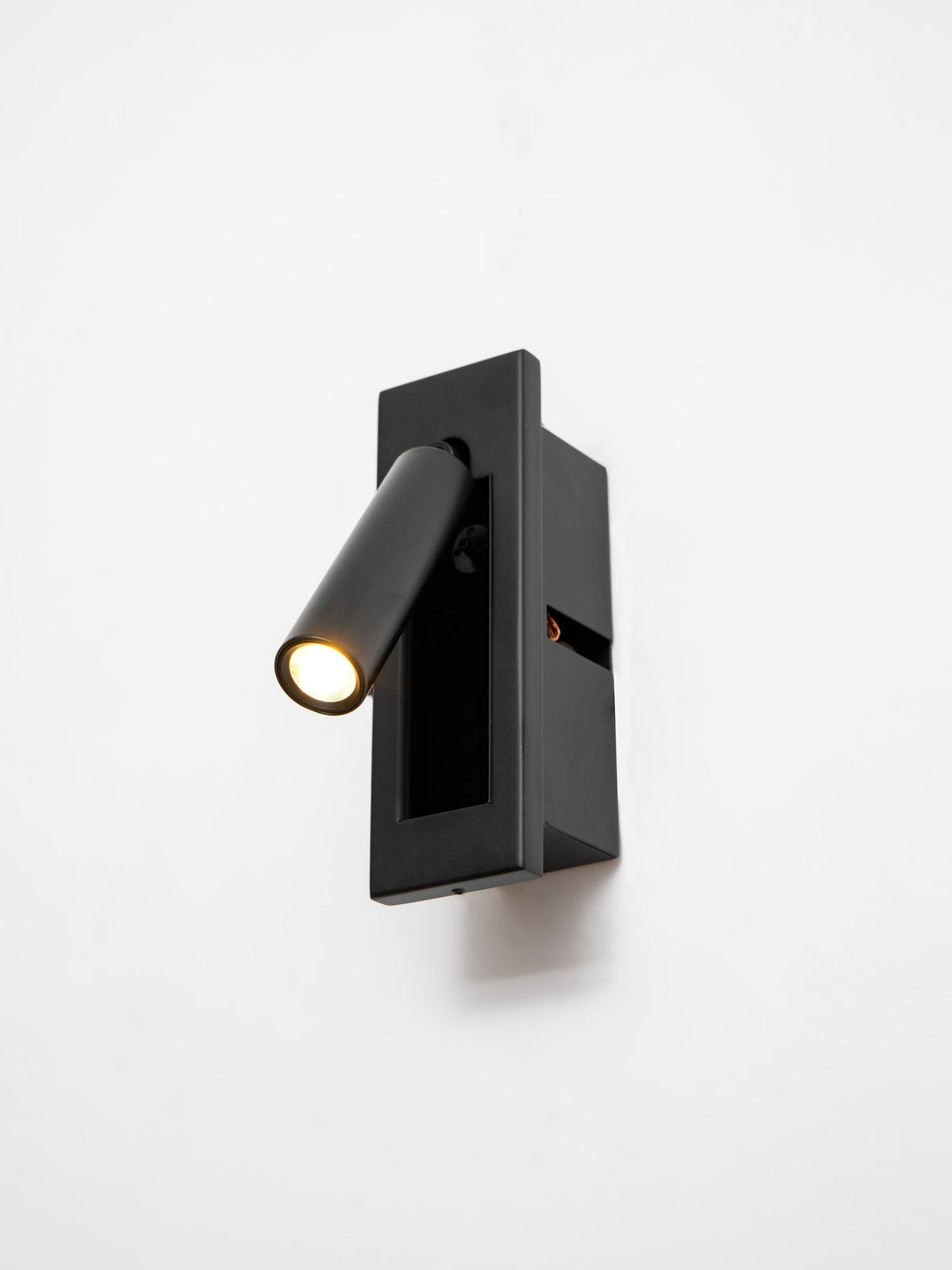Lámpara de pared articulada de aluminio para lectura, estudio y cabecera