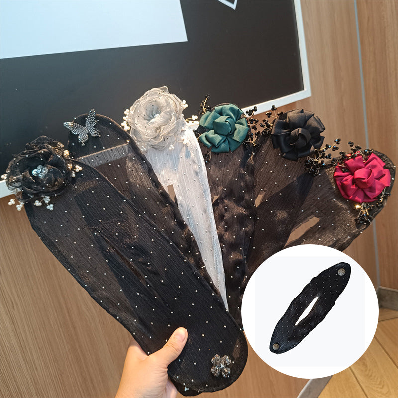 Kit de herramientas para moños con núcleo de alambre y cubierta de satén para recogidos, trenzas y moños de bailarina - Set de 7 piezas para todo tipo de cabello | Thomler