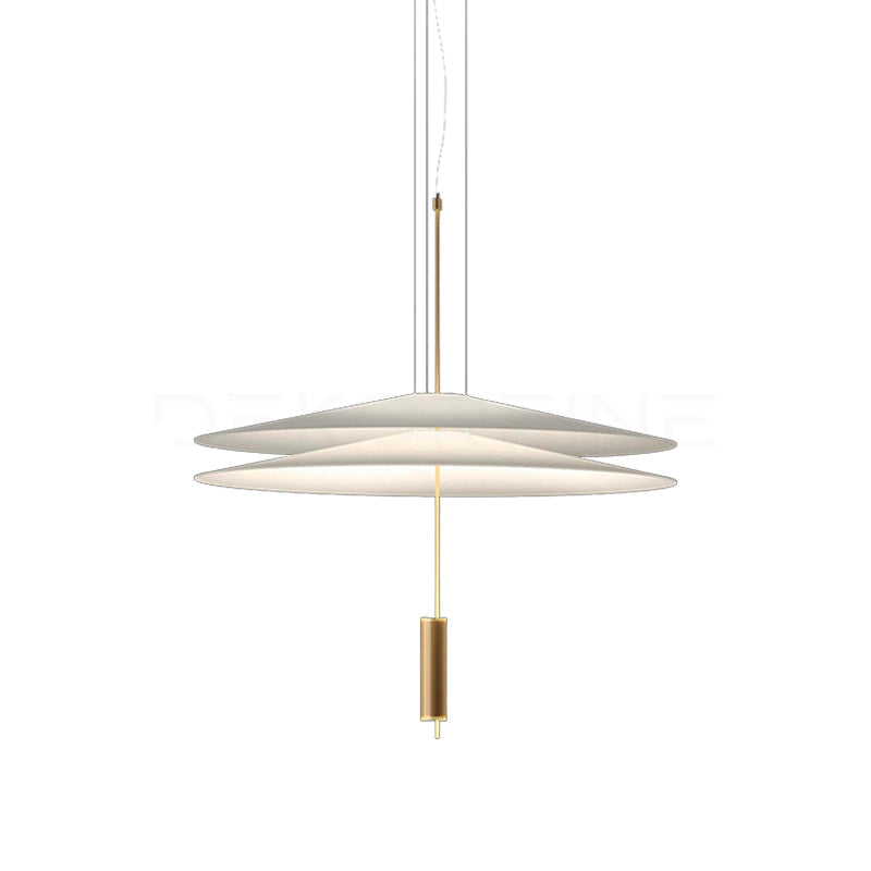Lámpara de techo LED moderna de 26 pulgadas, acrílico blanco, altura ajustable, para cocina, comedor, dormitorio, entrada, iluminación de techo