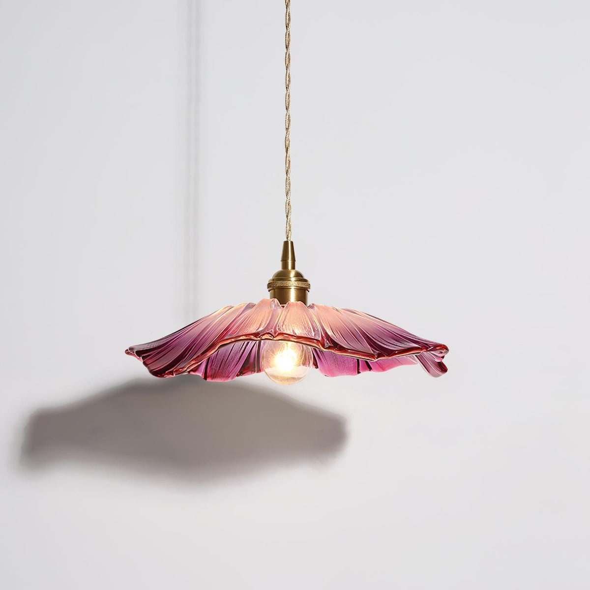 Glazen hanglamp 11 inch koepelkap verstelbaar hangend armatuur voor keukeneiland eettafel vintage stijl plafondlamp E26 fitting | Thomler