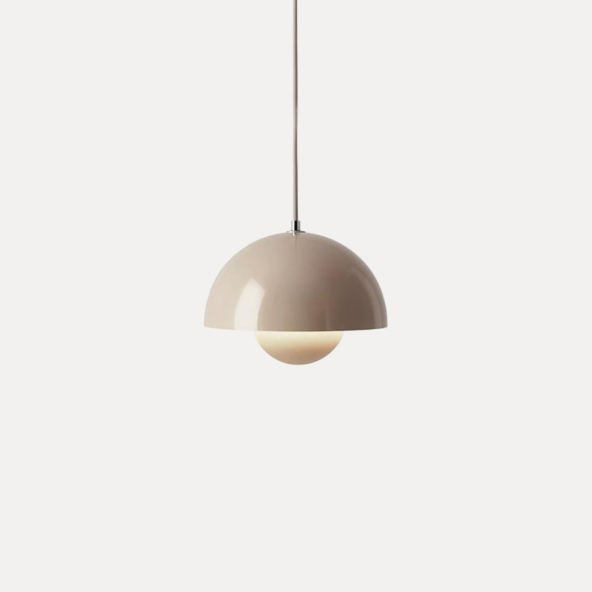 Geometric Aluminum Hanging Fixture 9 Inch Matte Modern Overhead Illumination for Kitchen Dining Room Entry | Thomler