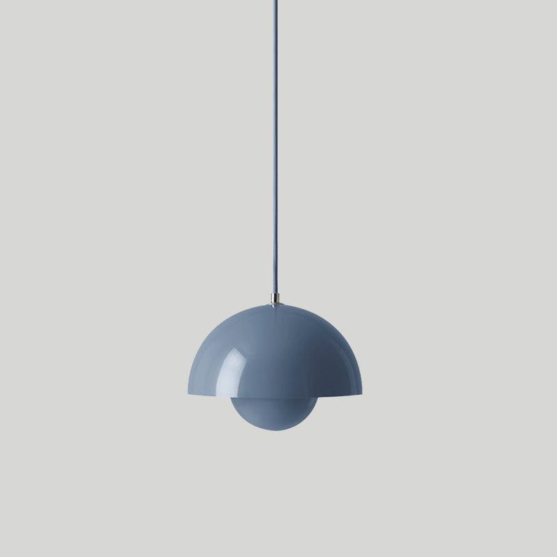 Geometric Aluminum Hanging Fixture 9 Inch Matte Modern Overhead Illumination for Kitchen Dining Room Entry | Thomler