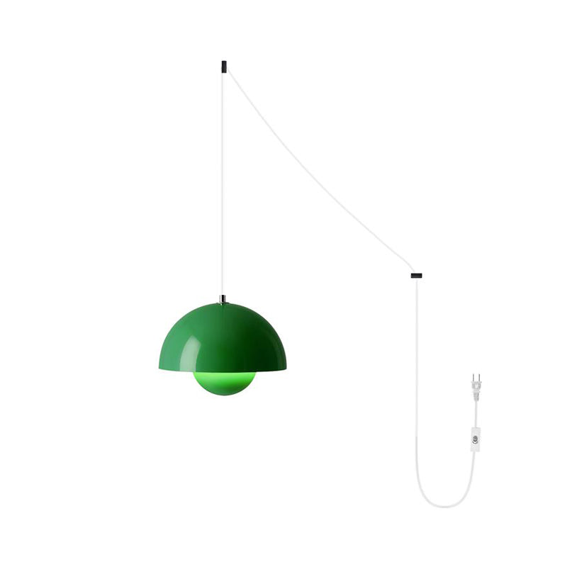 Aluminium-Pendelleuchte, 9-Zoll-Kuppelschirm, verstellbares Kabel, moderne Beleuchtung, Küchen- und Esszimmer-Insel, Deckenlampe, geometrische Halbkugel