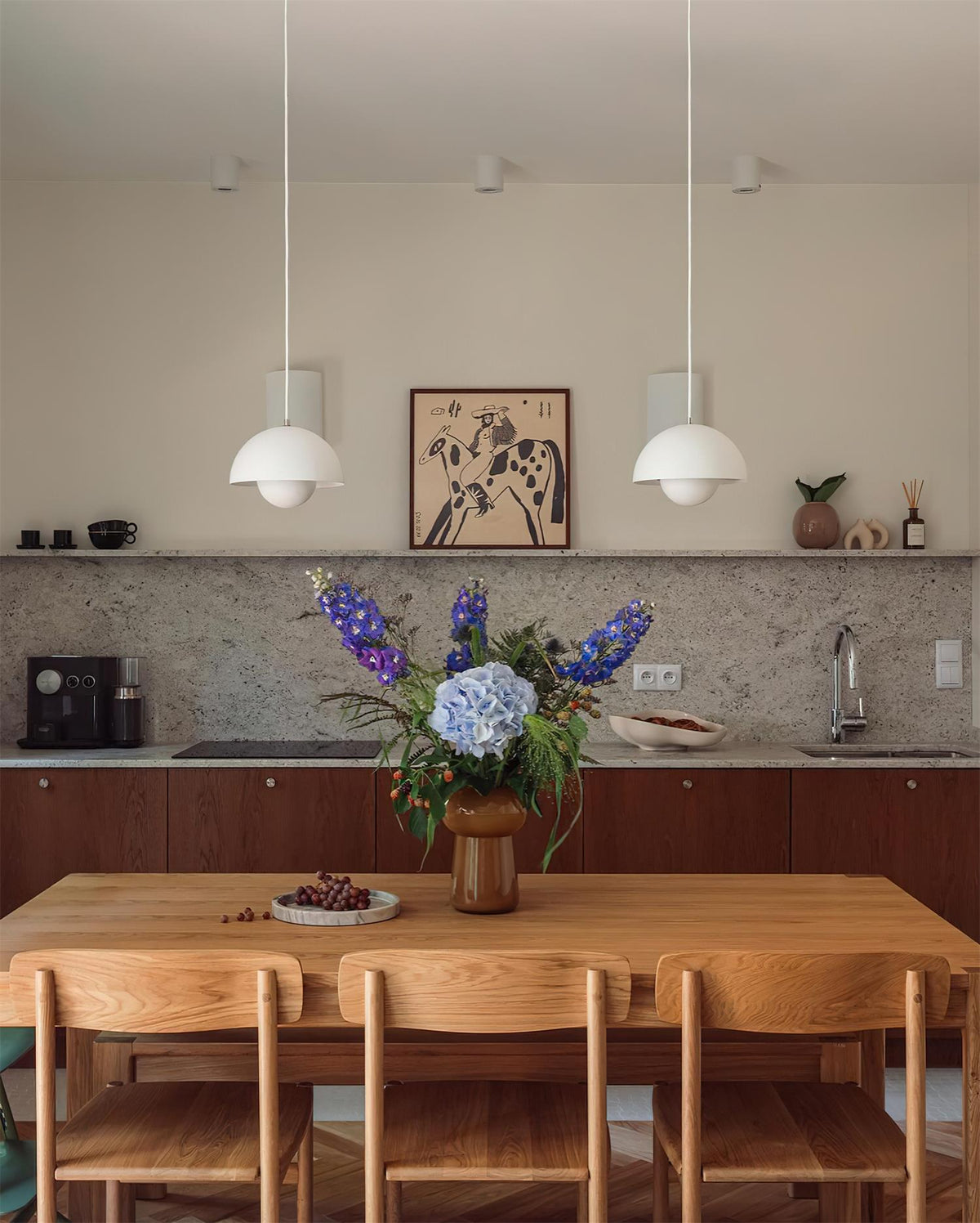 Aluminium-Pendelleuchte, 9-Zoll-Kuppelschirm, verstellbares Kabel, moderne Beleuchtung, Küchen- und Esszimmer-Insel, Deckenlampe, geometrische Halbkugel