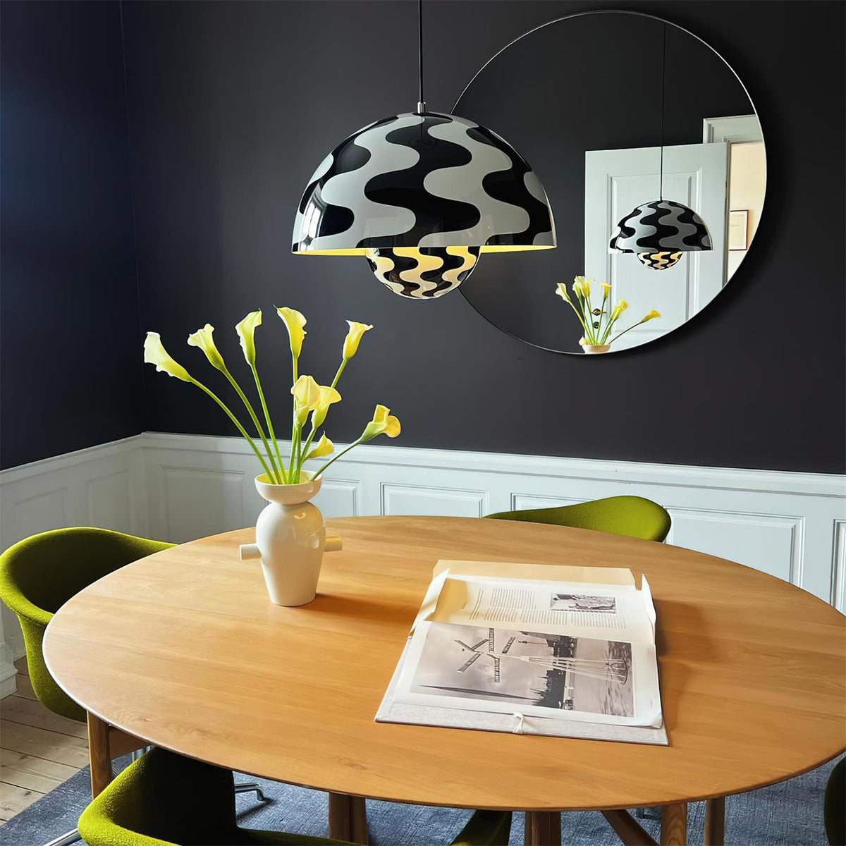 Aluminum Overhead Fixture 9 in Dome Shade Adjustable Cord Contemporary Lighting Kitchen Dining Room