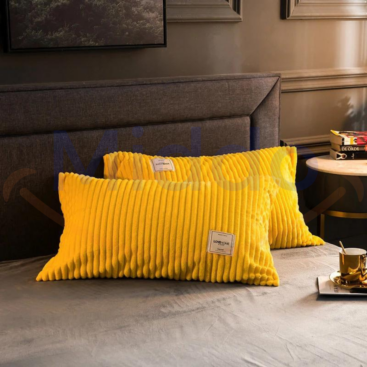 Plush Velour Pillowcase Set – Ultra-Soft Double-Sided Fleece for Cozy Warmth (2-Pack)