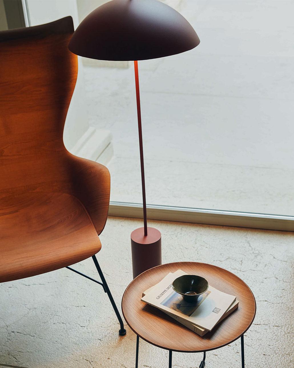 Adjustable Steel & Wood Standing Lamp 5 ft Tall for Reading Nooks Modern Living Room Bedroom Task Light Three Finishes | Thomler