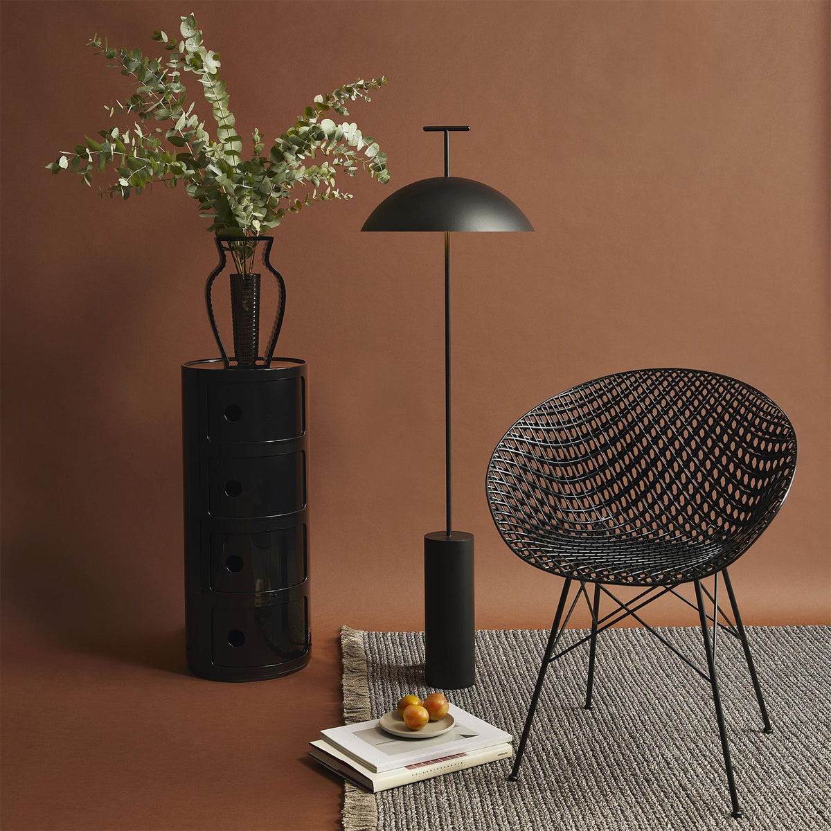 Adjustable Steel & Wood Standing Lamp 5 ft Tall for Reading Nooks Modern Living Room Bedroom Task Light Three Finishes | Thomler