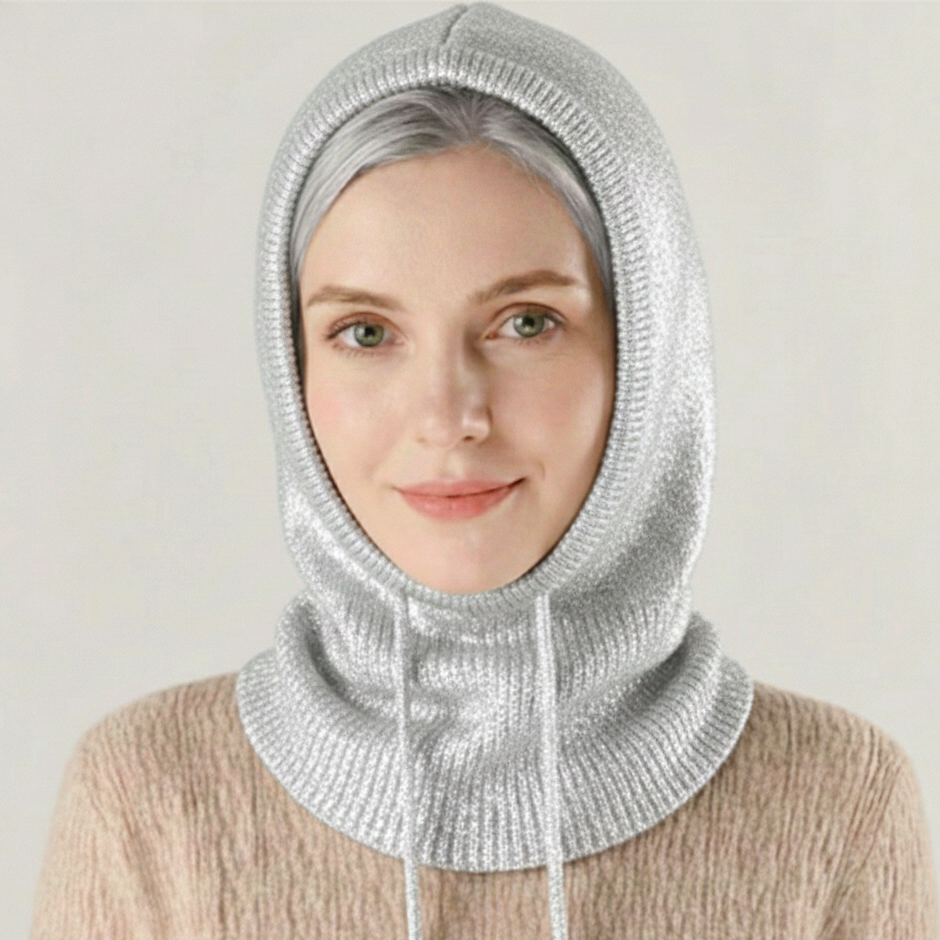 Winter Knit Cap in Soft Stretch Fabric – Warm Head Cover for Men & Women Cold Days Outdoors | Thomler