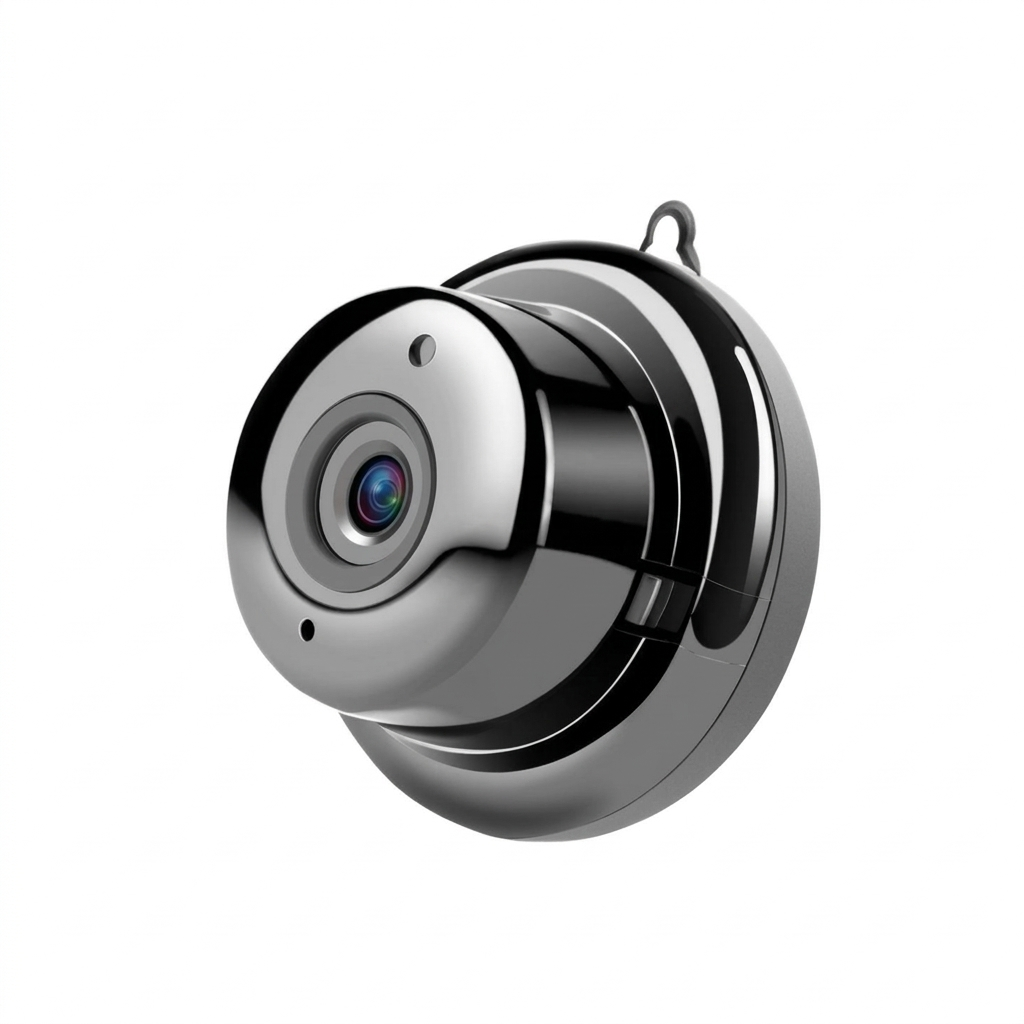 Compact Wireless Security Camera 1080p HD Video Day Night Vision Motion Detection Magnetic Mount No Drilling Smart Home Monitoring | Thomler