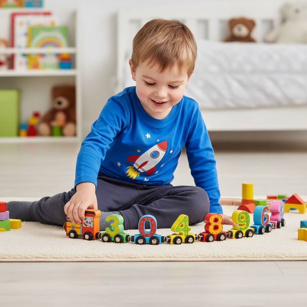 Lernspielzeug Mathematik für 3- bis 6-Jährige