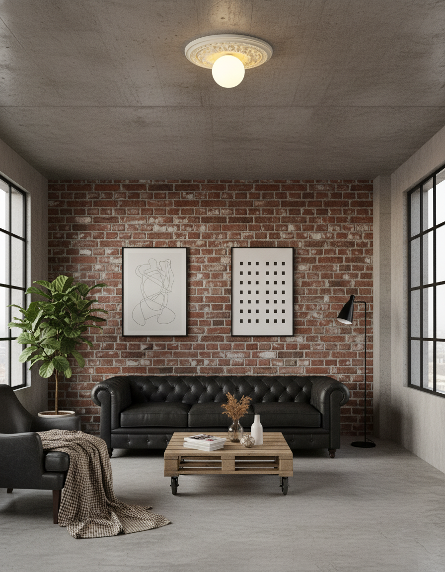Acryl Plafonnière 35 cm Beige Slaapkamer Woonkamer Decoratieve Armatuur Laag Profiel Wandlamp Sfeerverlichting | Thomler