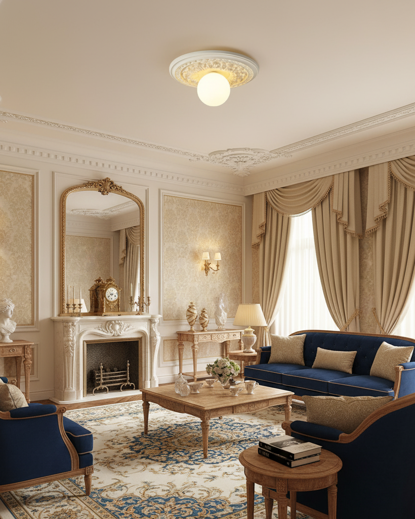 Acryl Plafonnière 35 cm Beige Slaapkamer Woonkamer Decoratieve Armatuur Laag Profiel Wandlamp Sfeerverlichting | Thomler