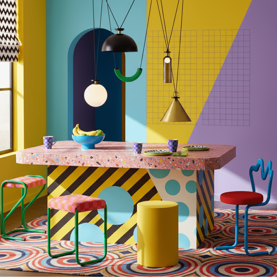 Lámpara de techo escultural modular con secciones ajustables y opciones de acabado personalizadas para comedor, cocina y sala de estar | Thomler