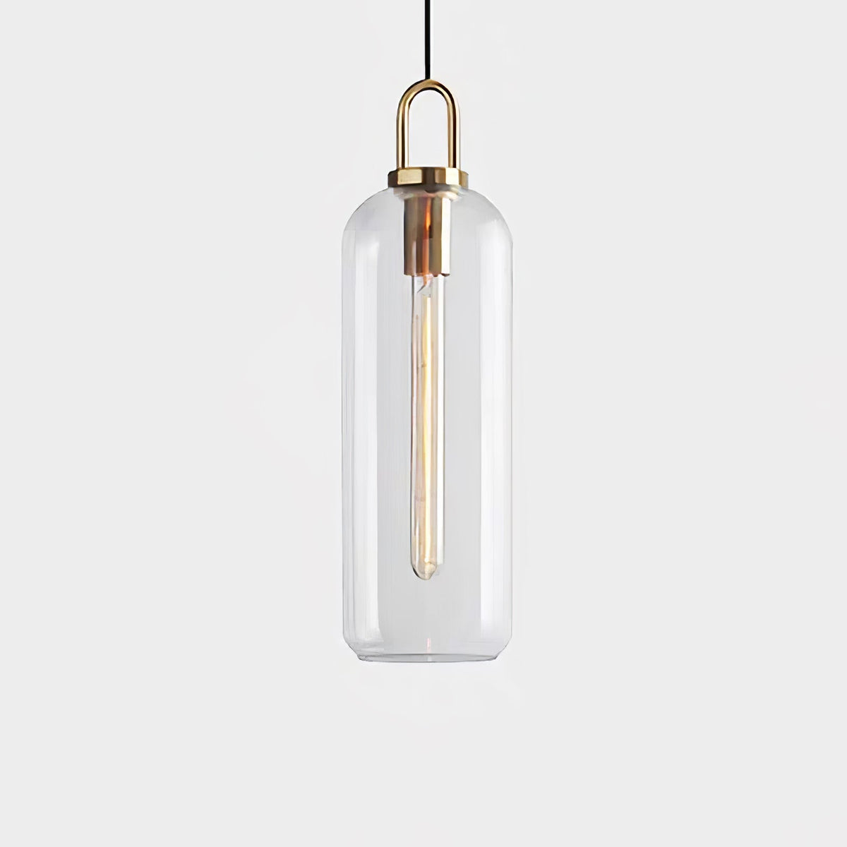 Glass Globe Hanging Light Fixture with Adjustable Cord for Dining Room Kitchen Island Bedroom Modern Minimalist Ceiling Pendant Lamp | Thomler
