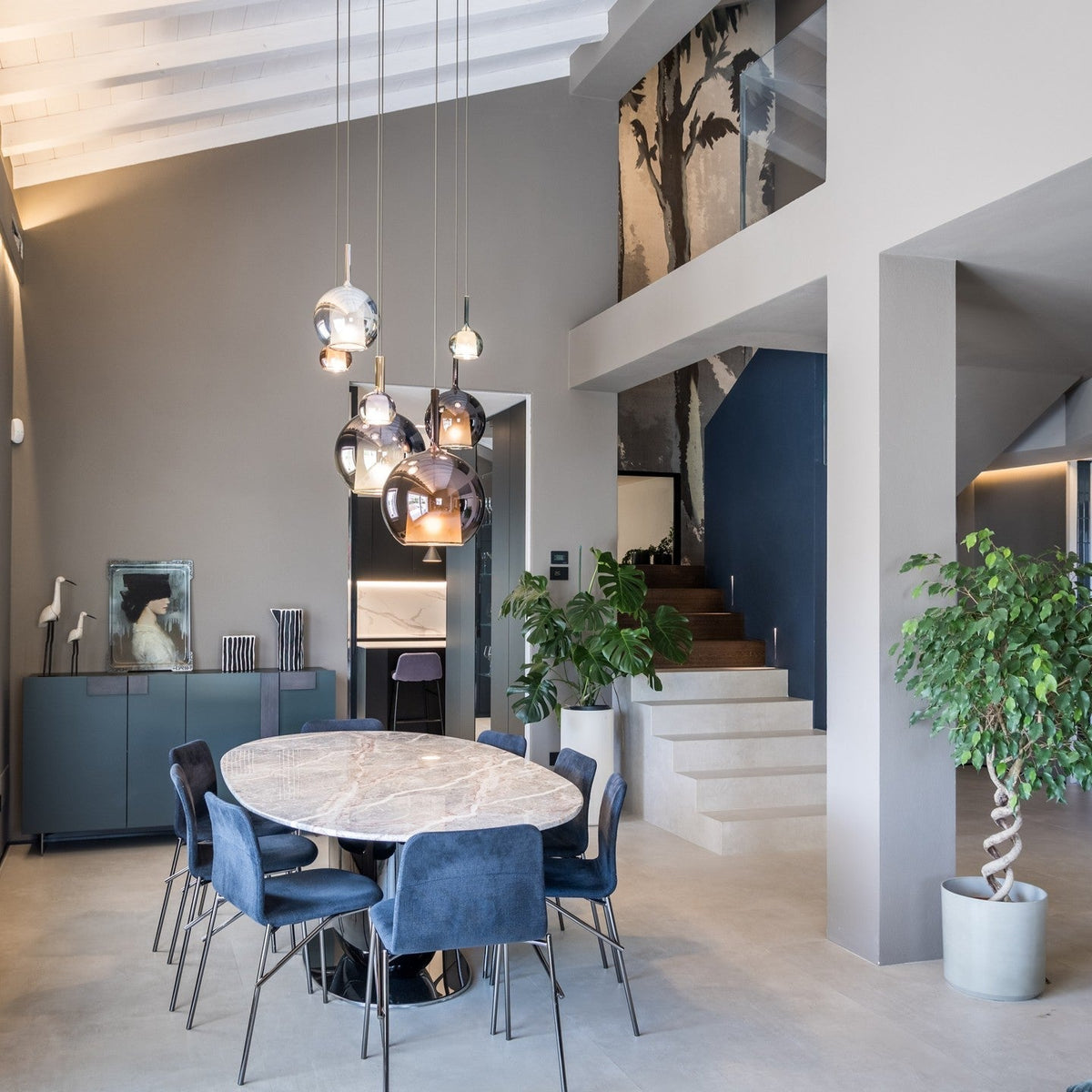 Glazen koepel hanglamp 10 inch voor keukeneiland eetkamer binnenverlichting verstelbare draad metalen hardware | Thomler
