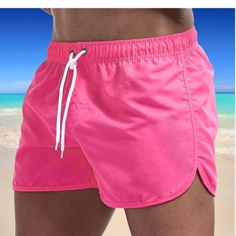 Heren zwemshort met sneldrogende stof, trekkoord en achterzak – Levendige kleuren voor strand en zwembad