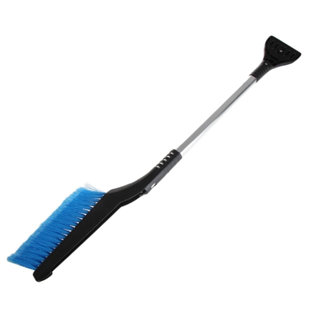 Telescoping Snow Brush & Ice Scraper for Windshields – Extendable Winter Car Tool