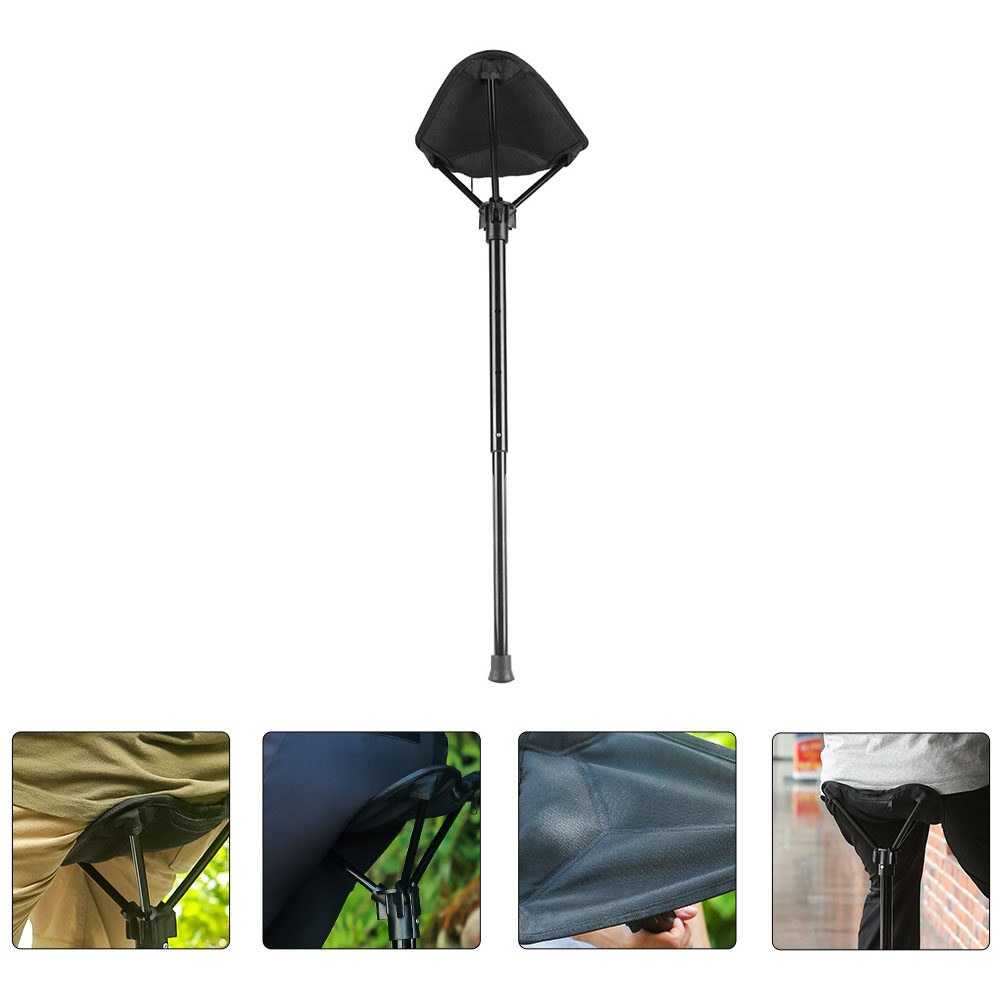 Klappbarer Reise-Stuhl mit Nylonsitz und kompaktem Rucksack-Design