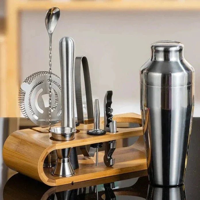 10-teiliges Cocktail-Set für die elegante Hausbar