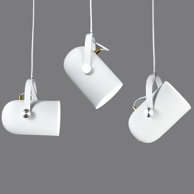 Verstellbare Metalldeckenleuchte E27-Fassung warmes Licht neigbarer Schirm über Kücheninsel Essecke Arbeitslicht modern minimalistisch skandinavischer Stil | Thomler