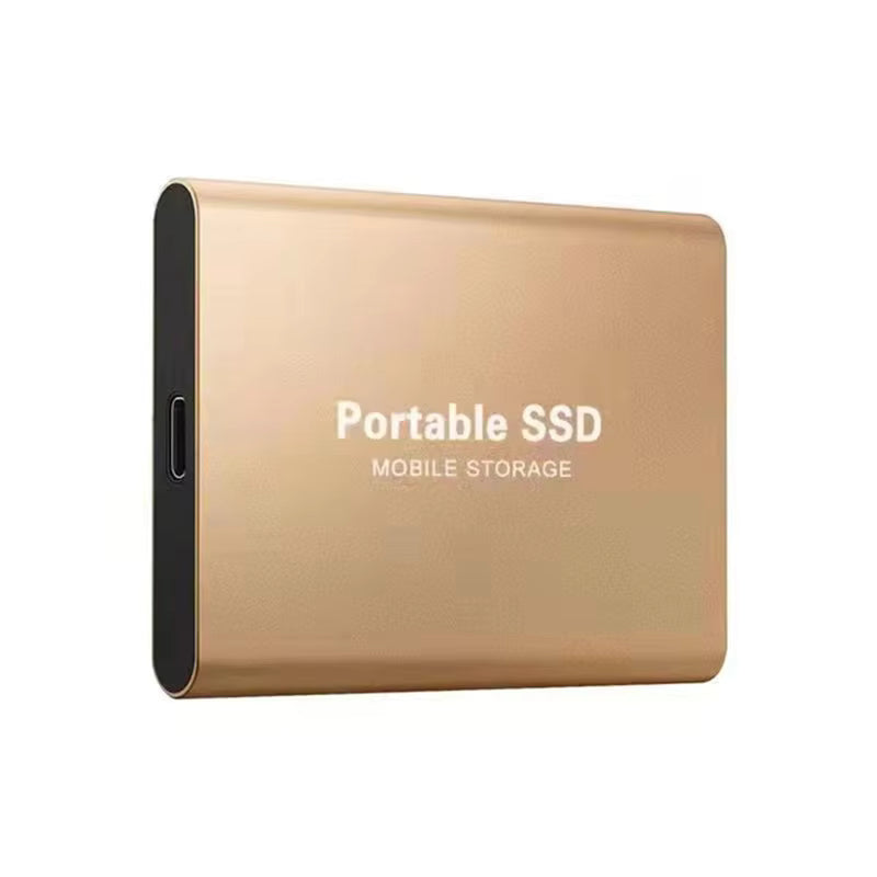 Portable Solid State Drive 128TB Aluminum USB 3.2 Fast Data Backup for Windows Mac Android Gaming PC Laptop Photo Video Storage | Thomler