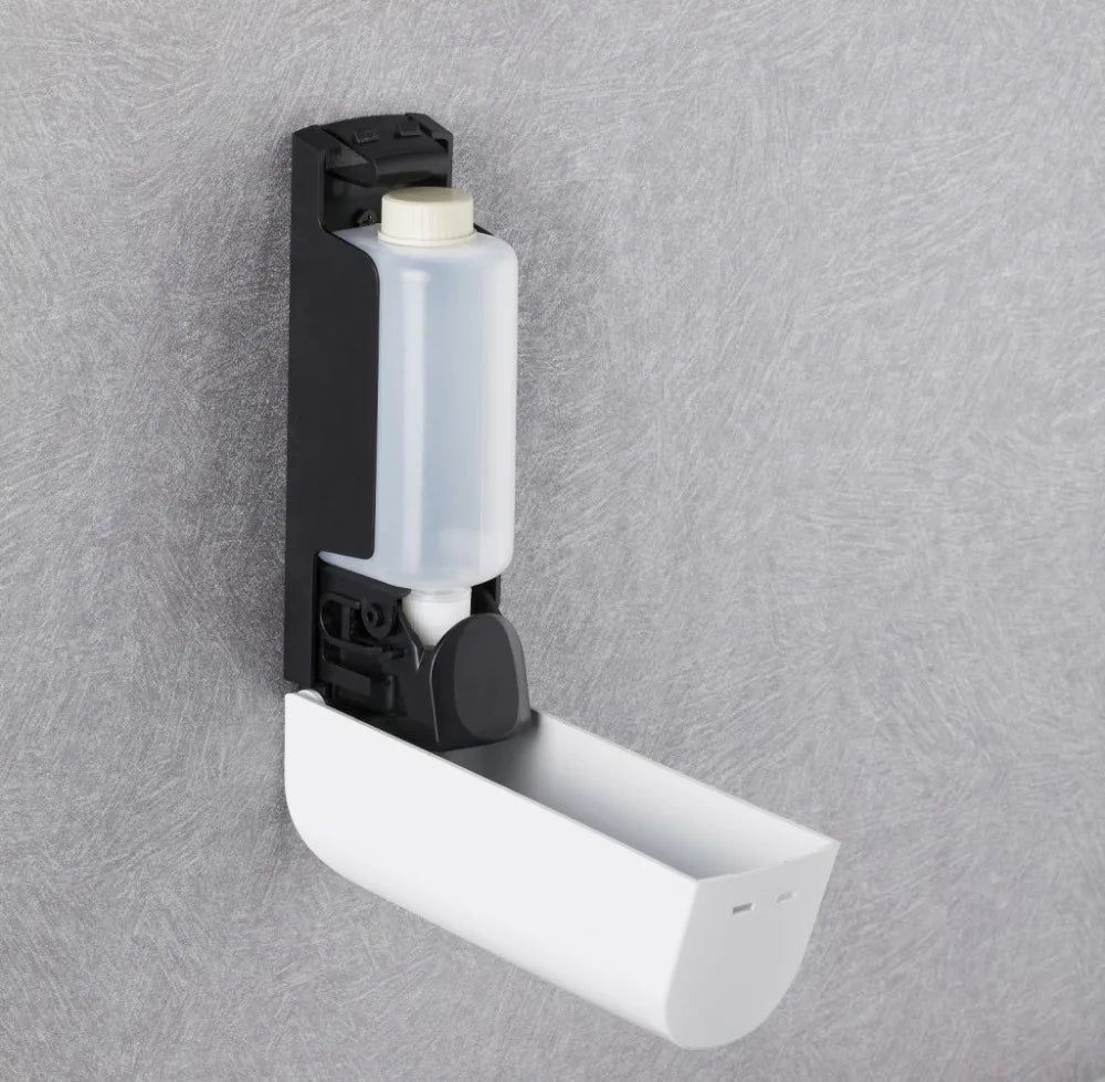 Wandmontierter Duschspender mit 3 Kammern und Pumpdosiersystem