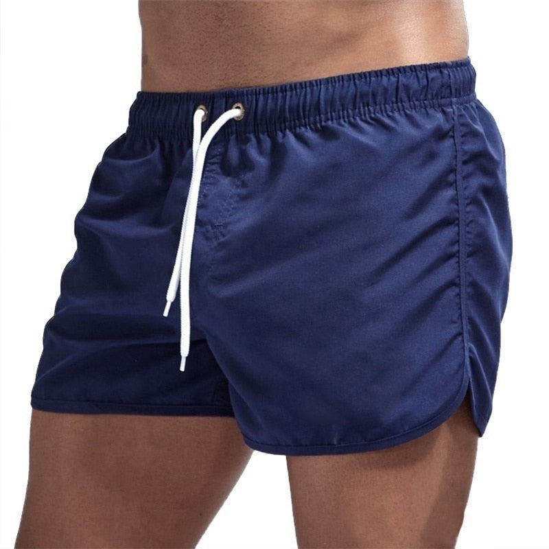 Heren zwemshort met sneldrogende stof, trekkoord en achterzak – Levendige kleuren voor strand en zwembad