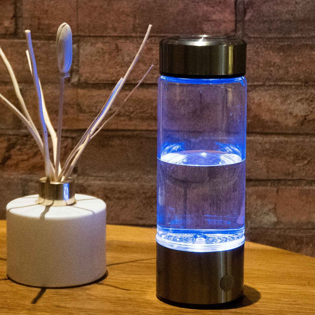 Tragbare Wasserstoff-Wasserflasche mit USB-Ladeanschluss