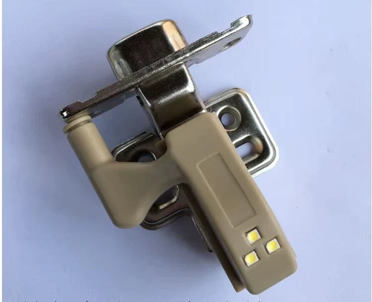 Bewegingsgeactiveerde kastscharnierverlichting met automatische aan/uit-sensor voor keuken, kledingkast, voorraadkast en opbergruimte | 10-pack op batterijen | Thomler