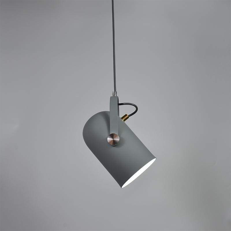 Verstellbare Metalldeckenleuchte E27-Fassung warmes Licht neigbarer Schirm über Kücheninsel Essecke Arbeitslicht modern minimalistisch skandinavischer Stil | Thomler