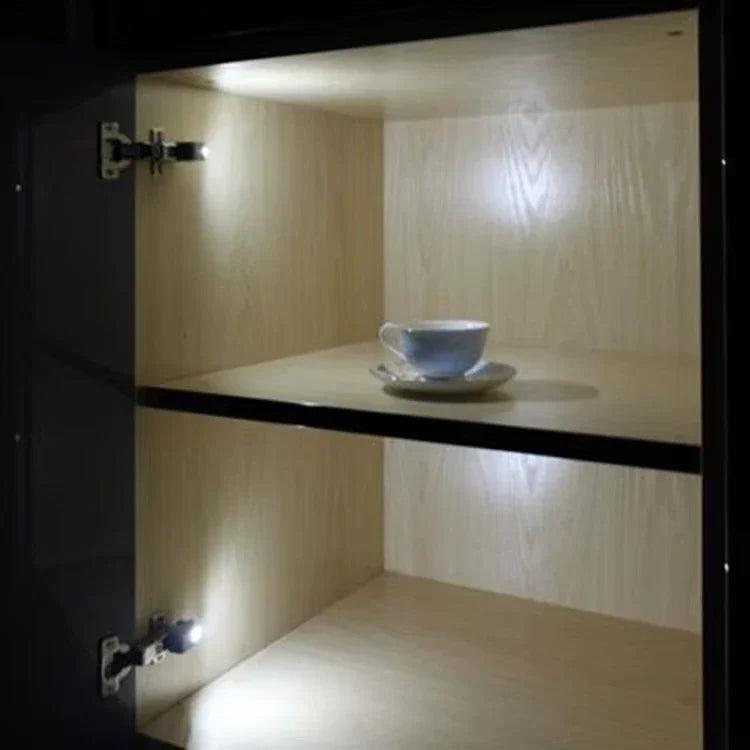 Bewegingsgeactiveerde kastscharnierverlichting met automatische aan/uit-sensor voor keuken, kledingkast, voorraadkast en opbergruimte | 10-pack op batterijen | Thomler