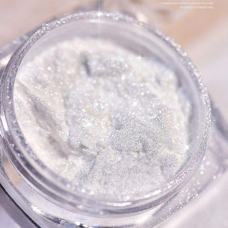 Mirror Chrome Nail Powder for High-Gloss Metallic Manicure Finish – Works on Gel, Acrylic & Natural Nails – Easy DIY Application for Salon-Q | Thomler
