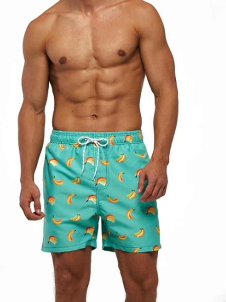 Heren zwemshort met trekkoord, sneldrogende en lichtgewicht boardshorts met mesh-voering voor strand en zwembad