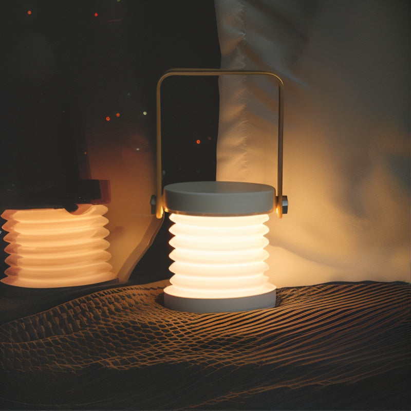 Rechargeable LED Lantern with Touch Dimmer Control & 360° Swivel Head for Bedroom, Living Room & Portable Lighting | Thomler