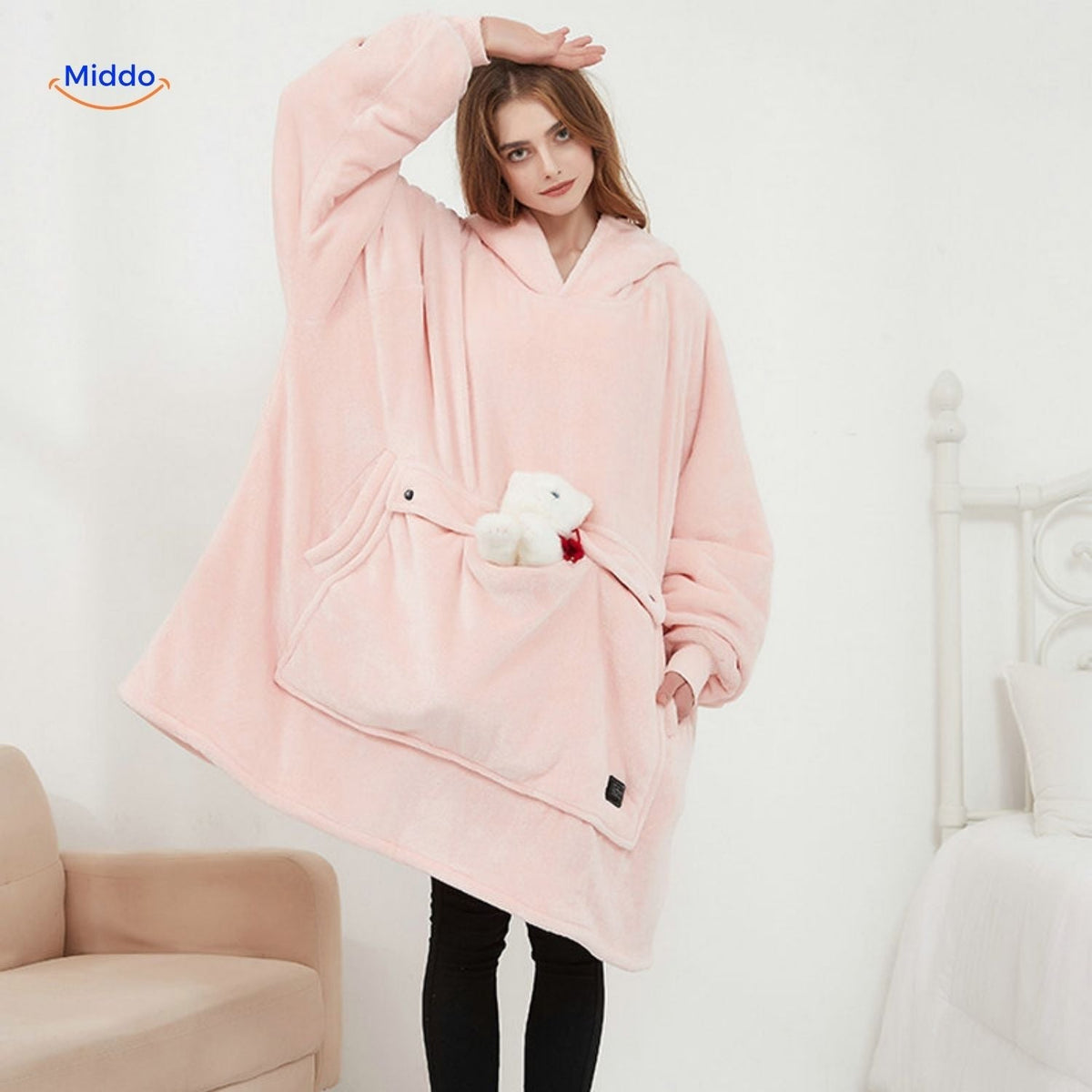 USB-Powered Heated Pullover with Triple-Zone Warmth for Men & Women