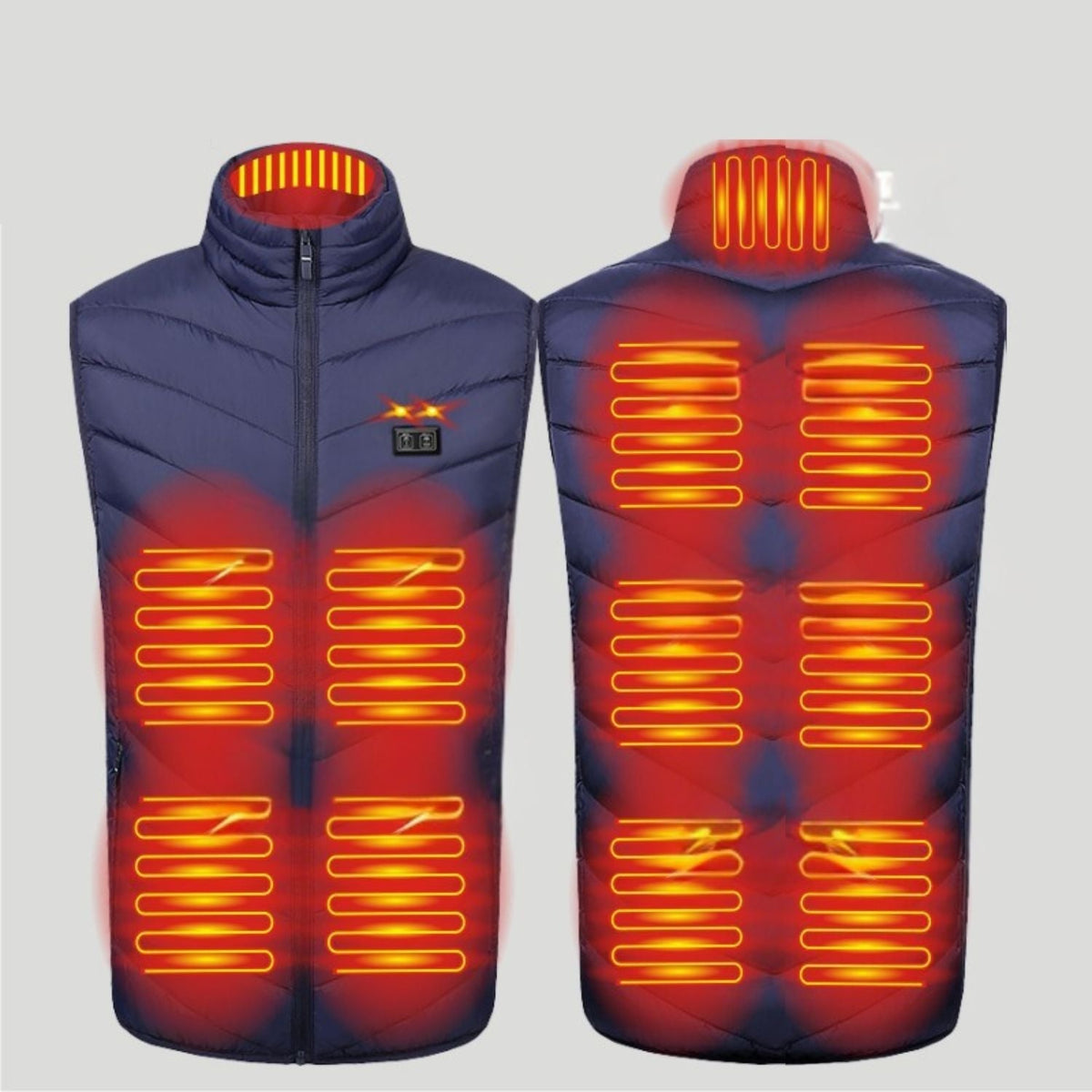 USB Heated Vest for Men – 3 Temperature Settings, Lightweight Insulated Warmth for Hiking & Outdoor Work