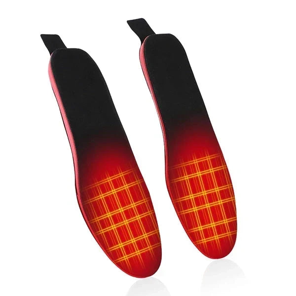 Remote-Control Heated Shoe Insoles, Rechargeable Foot Warmers for Winter