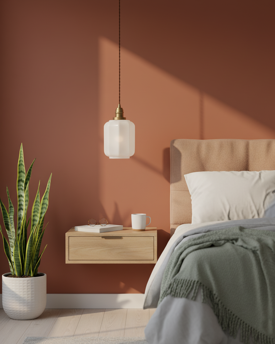 Glazen bol hanglamp met verstelbaar snoer, wit messing plafondarmatuur voor slaapkamer, eetkamer, keukeneiland, messing afwerking 6 inch pendel | Thomler